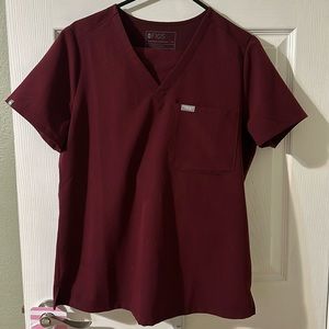 Figs scrubs set. Top medium pants small